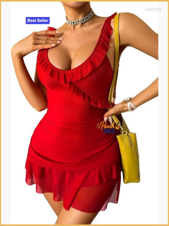Dresses & Skirts - Sexy Bodycon Boat Neck Mini Dress Sleeveless Ruched Ruffle Hem Club Party